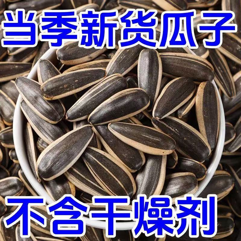 炒熟新鲜原味瓜子中大颗粒散装新货葵花籽炒货批发多规格