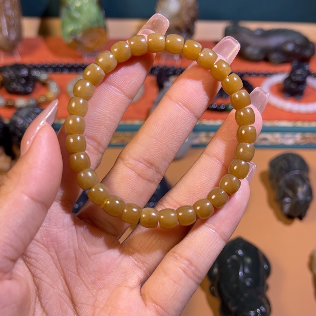 和田玉足银镶嵌挂件