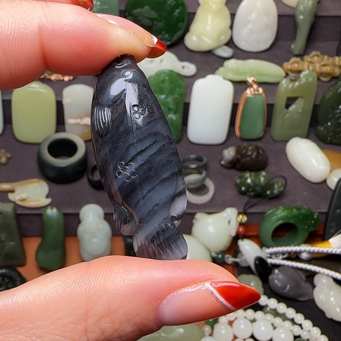 和田玉颈饰未镶嵌晚*