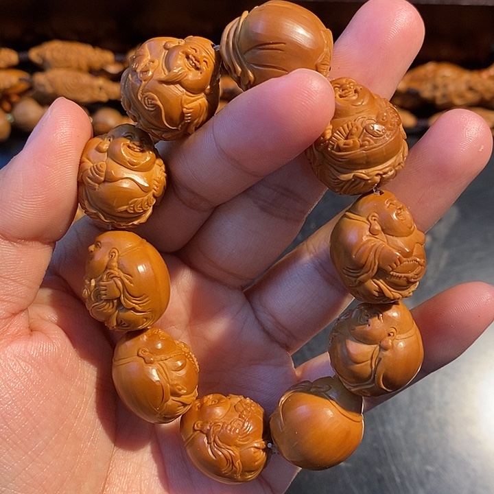 橄榄核手串/手链弥勒