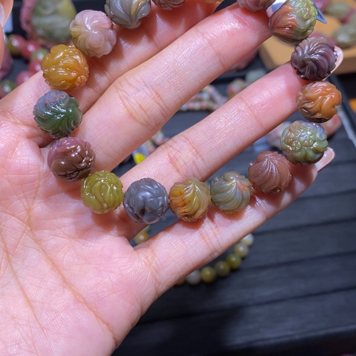 【闪购商品】玛瑙/玉髓手串未镶嵌盐源玛瑙