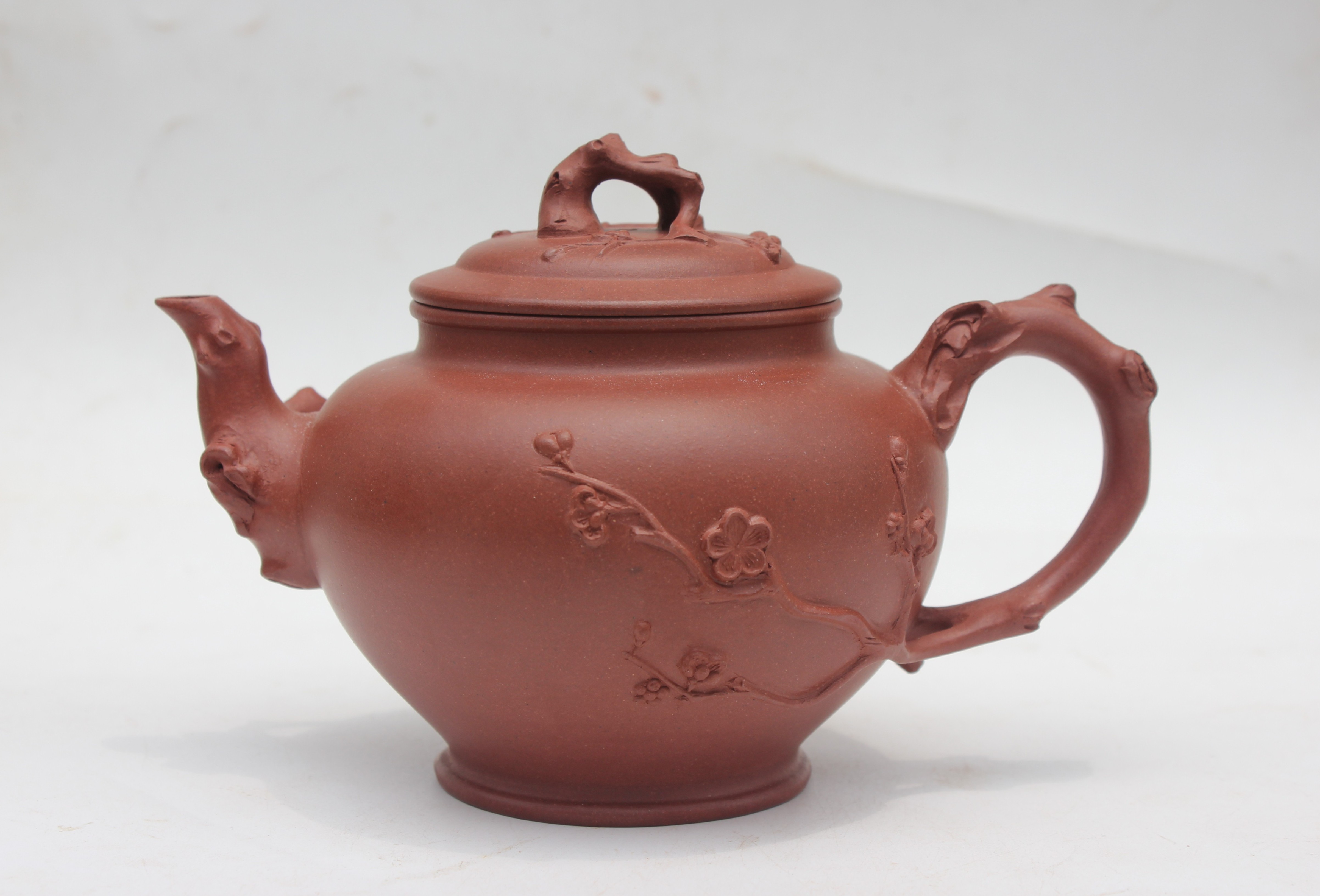 红清水泥报春壶  容量330cc