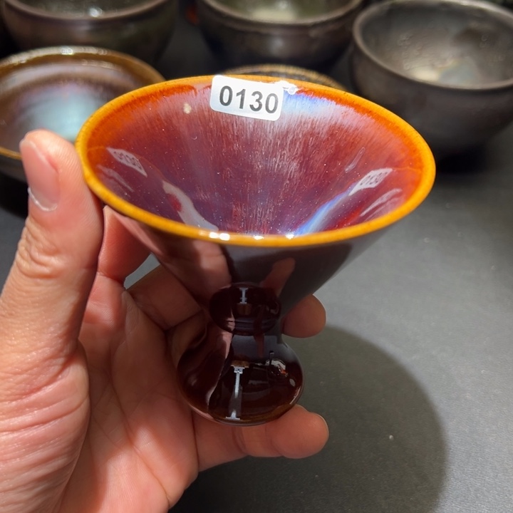 美***画茶盏悠悠精选落灰130