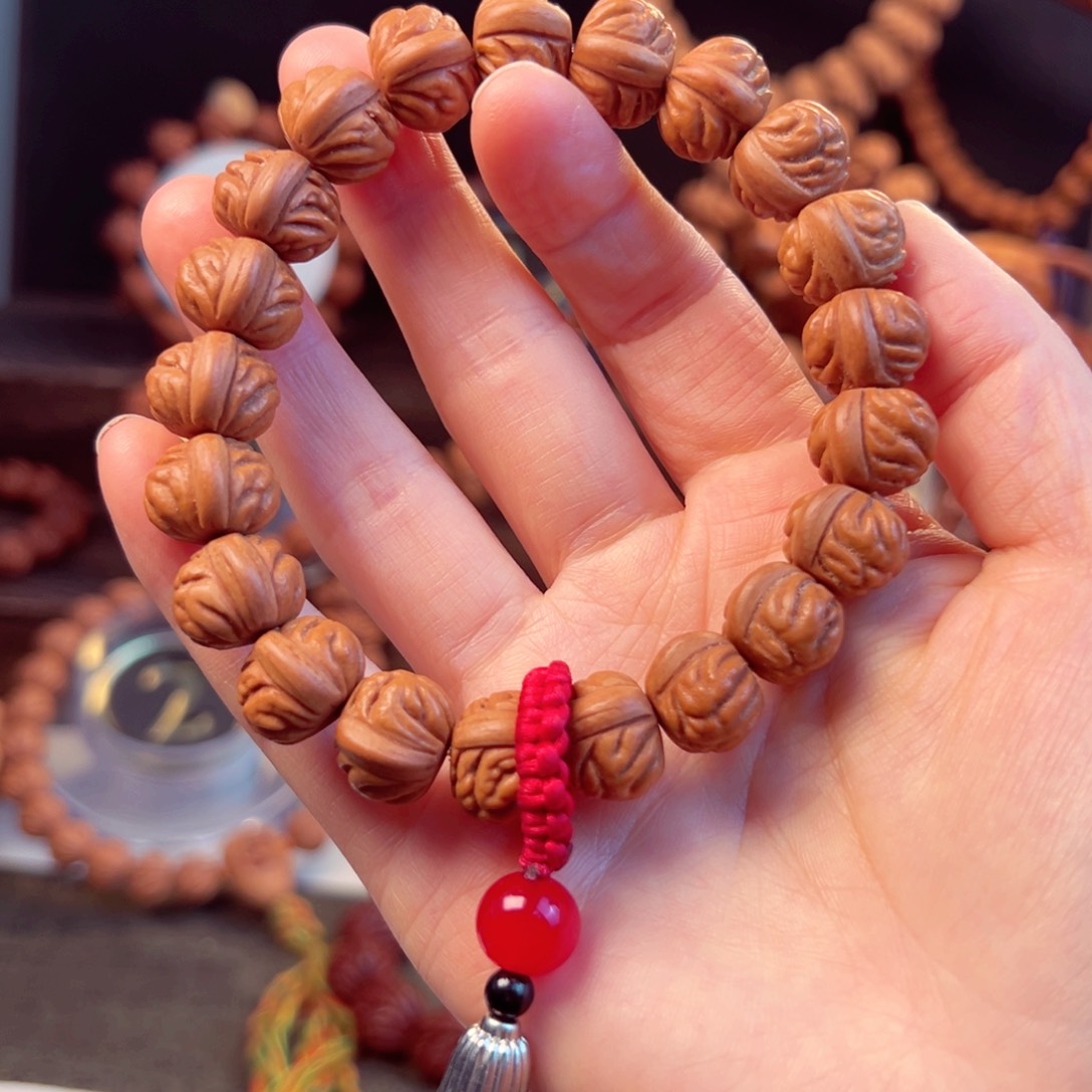 【闪购商品】桃核手串M**J14野生新品