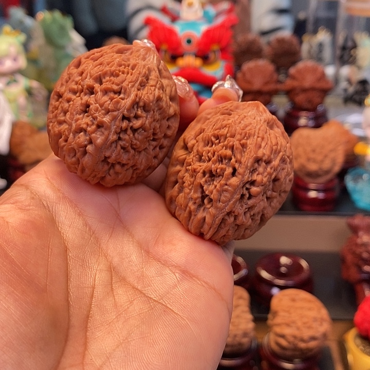 猴***菇吊坠文玩核桃39大蒜头