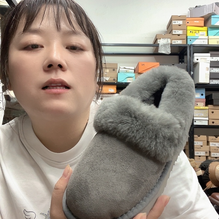 羊毛一体特价雪地鞋38