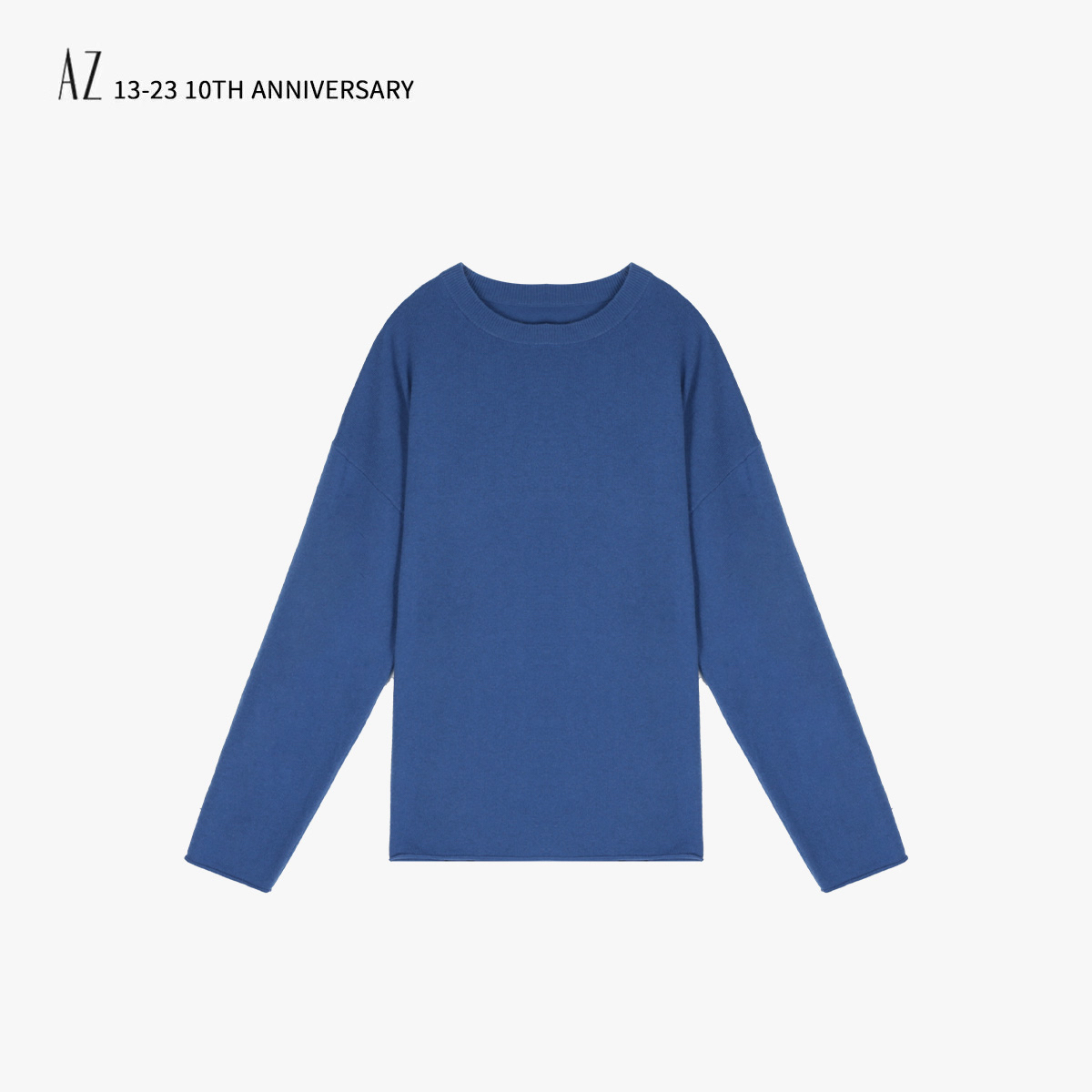 AZ-XJ 全羊毛好看蓝毛衣 6867172 新款NEW