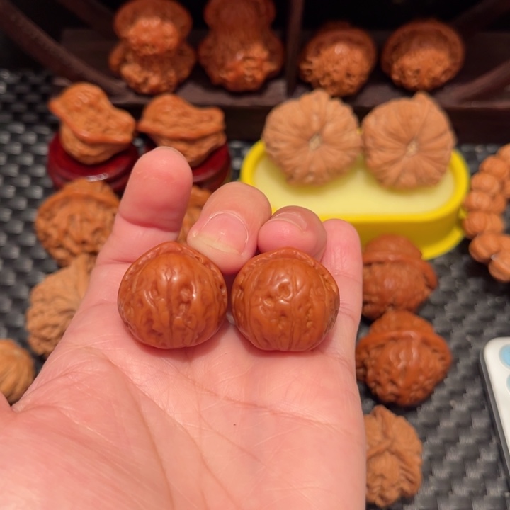 文玩核桃把件小南瓜25