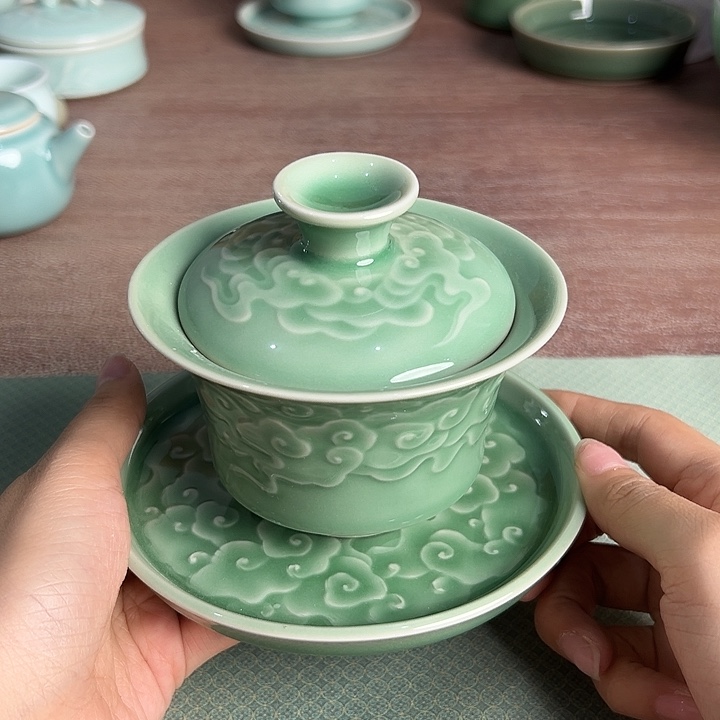 小米茶器龙泉云间青瓷