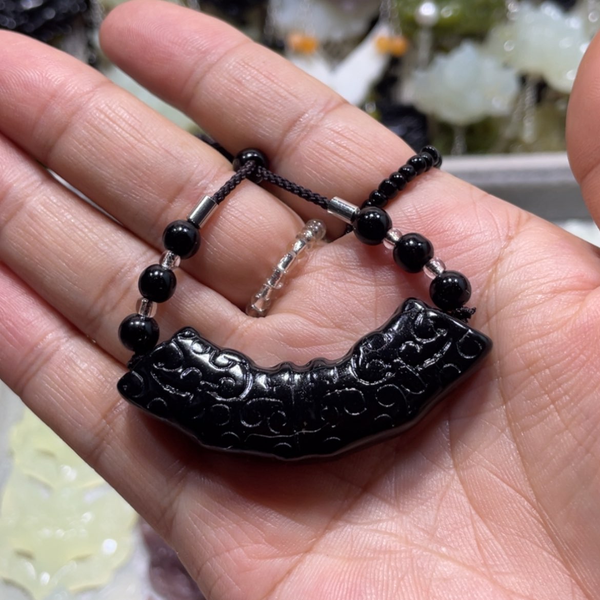 【闪购商品】岫玉颈饰未镶嵌53吊坠