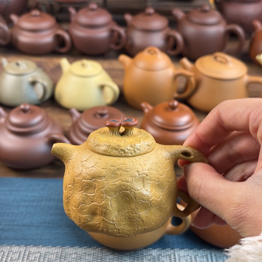 芸***生紫砂茶壶手工制作工艺精湛