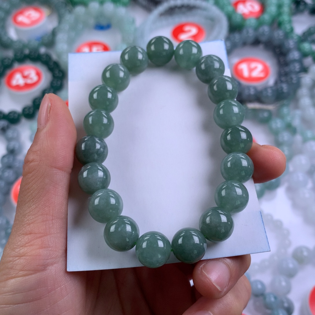 未镶嵌手链翡翠卡11 