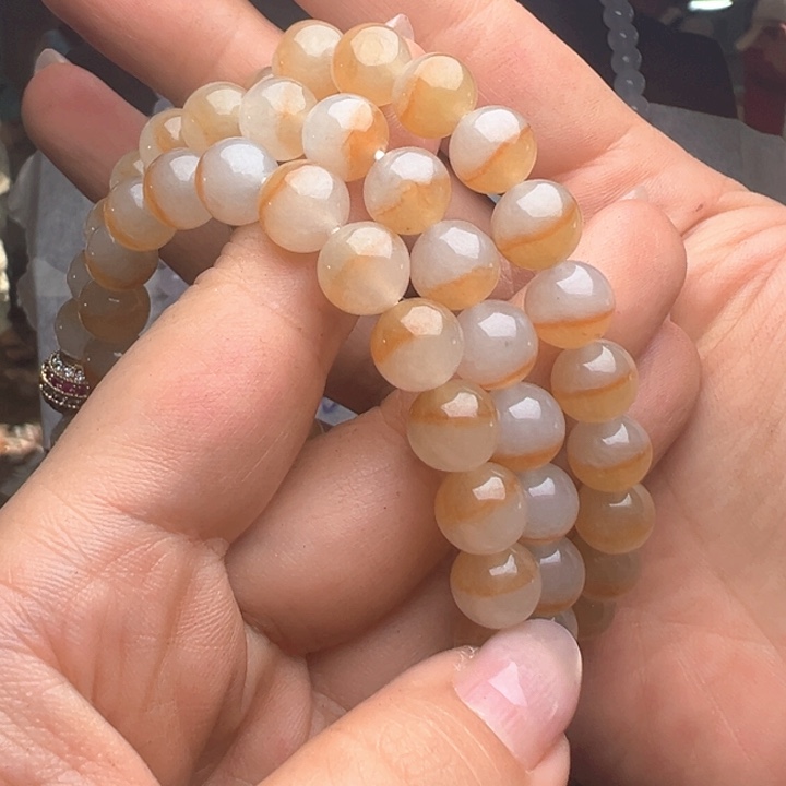 定制翡翠未镶嵌8.8mm金腰带