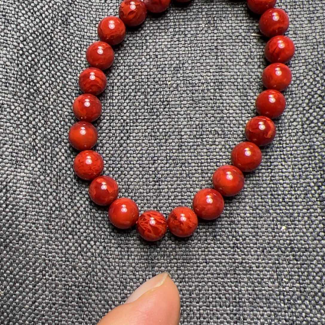 旭***阳南红玛瑙未镶嵌手串