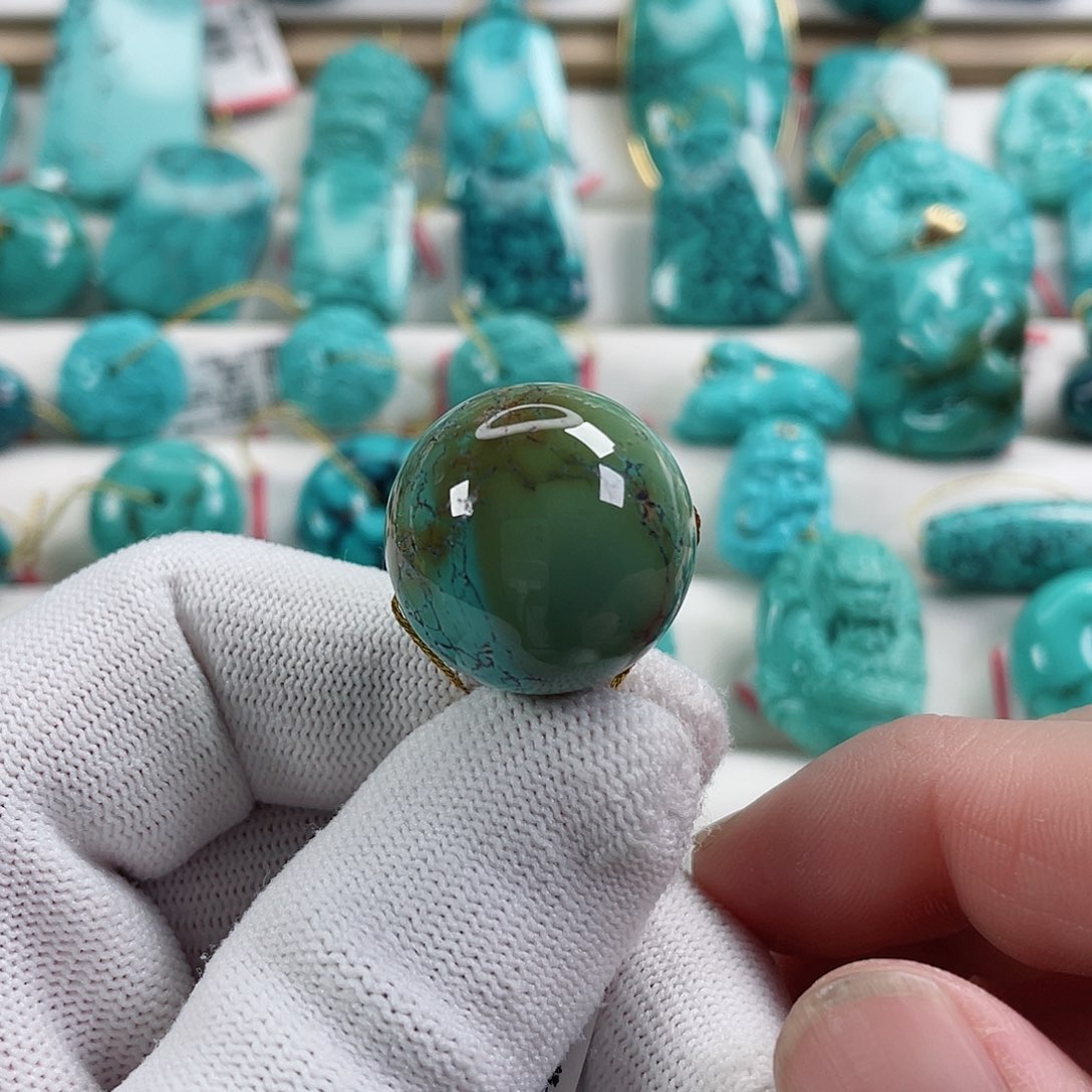 绿松石颈饰未镶嵌尺寸22.5