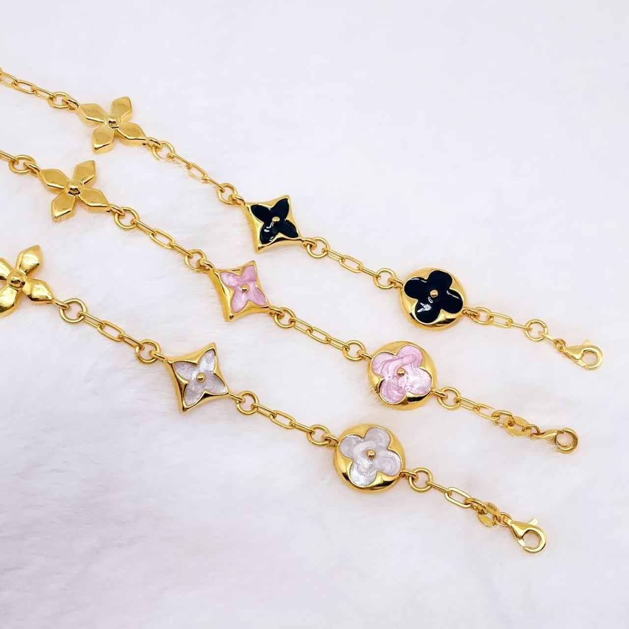 鑫晨珠宝 足金999 5D无氢工艺时尚手链