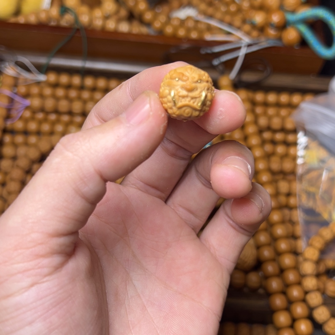 猴头核桃手串全品单颗镶嵌