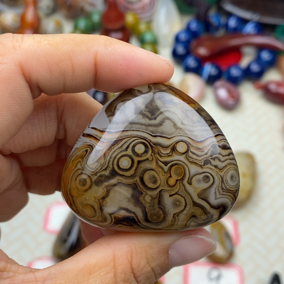 桂***玛瑙/玉髓未镶嵌颈饰