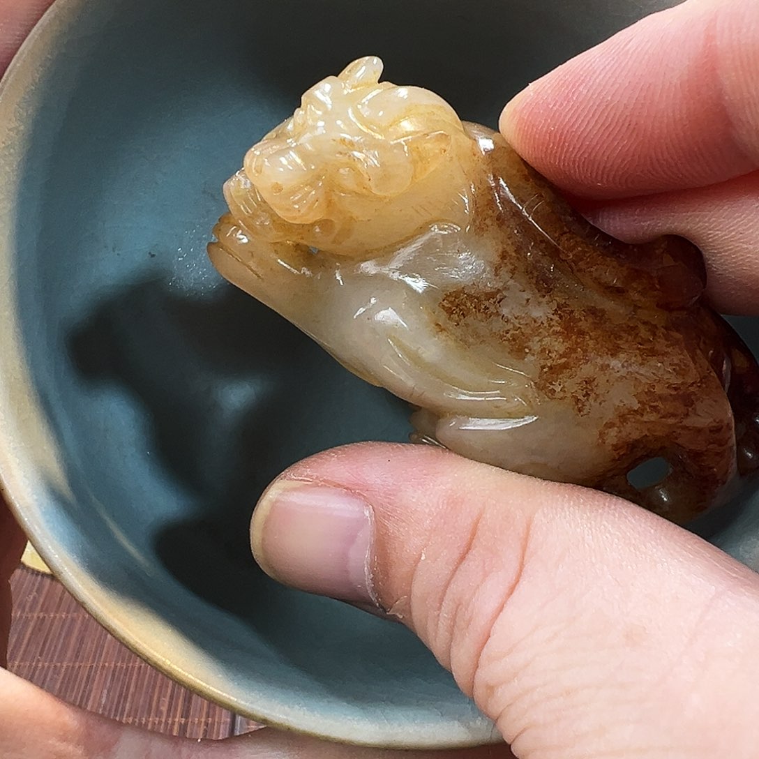 l***军瓷片五大名窑瓷器摆件瓷片