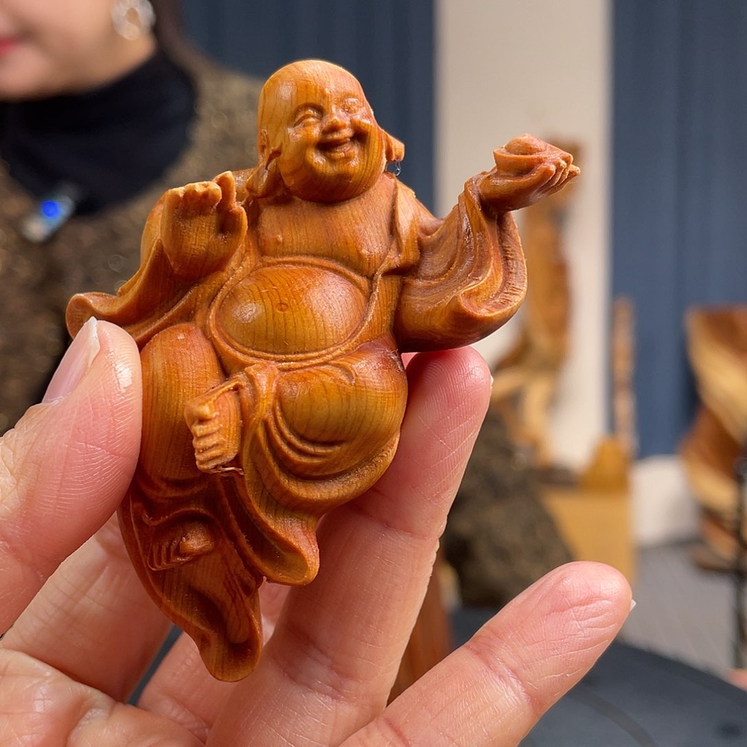 柏木（崖柏）手把件