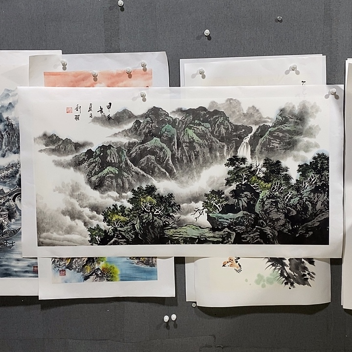 国画手写手绘作品180