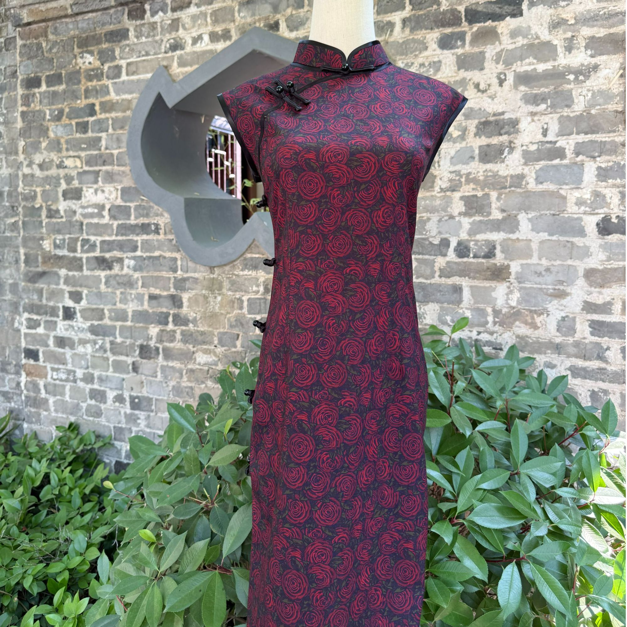 【夜蔷薇】2025年新中式夏季新款复古百搭日常淑女旗袍