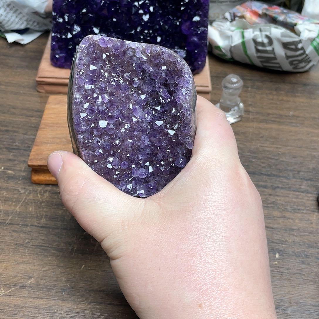 紫晶大型摆件（非配饰）未镶嵌