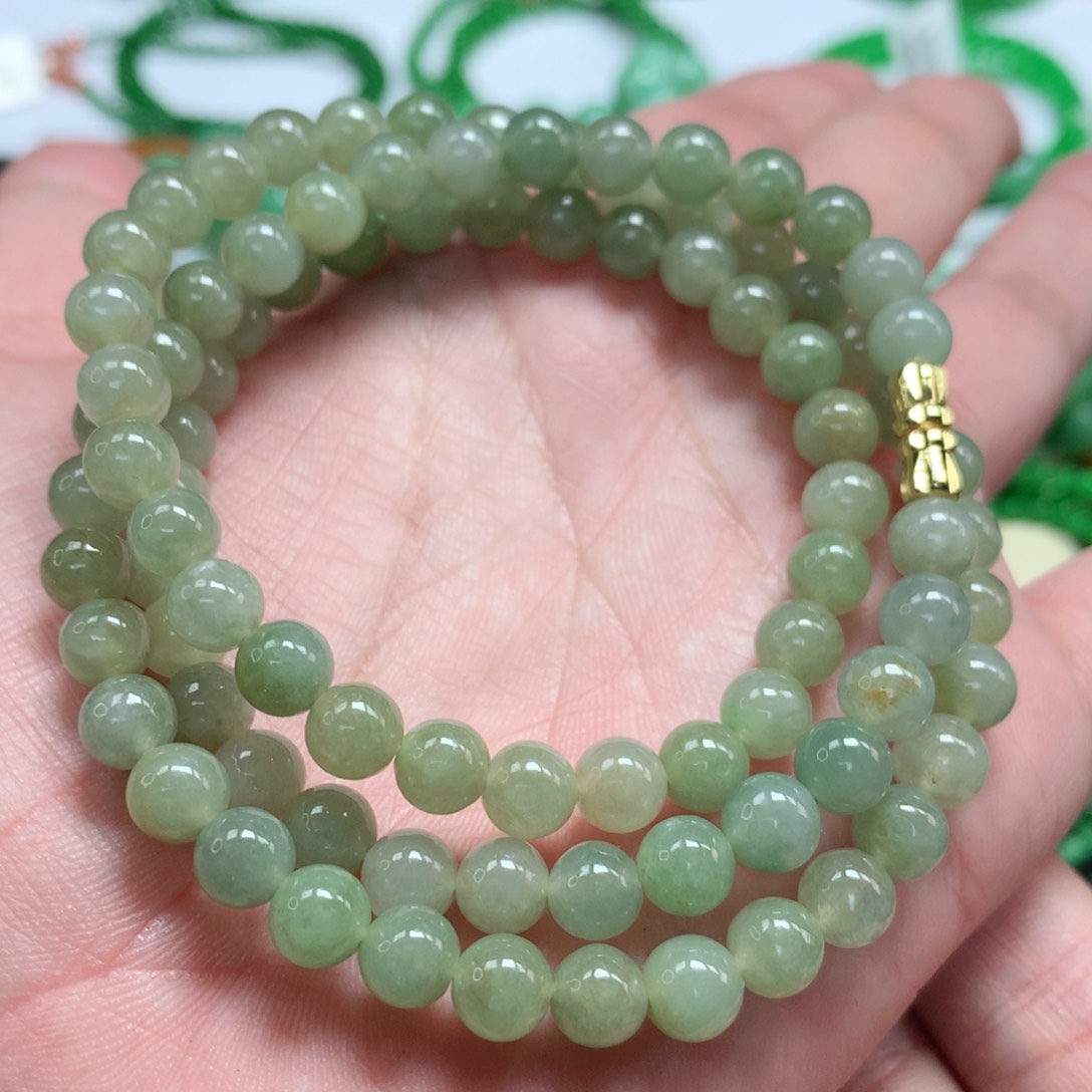 未镶嵌手链翡翠翡翠