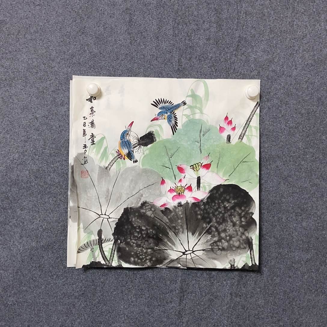 国画三尺斗方一幅
