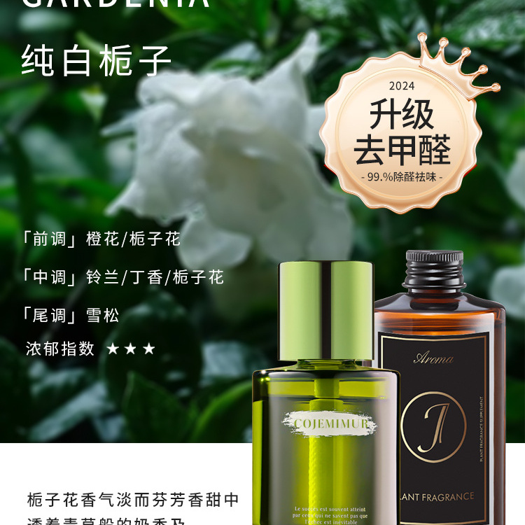 空间密钥车载扩香摆件升级除醛增香标准增香款160ML正装250ML补充