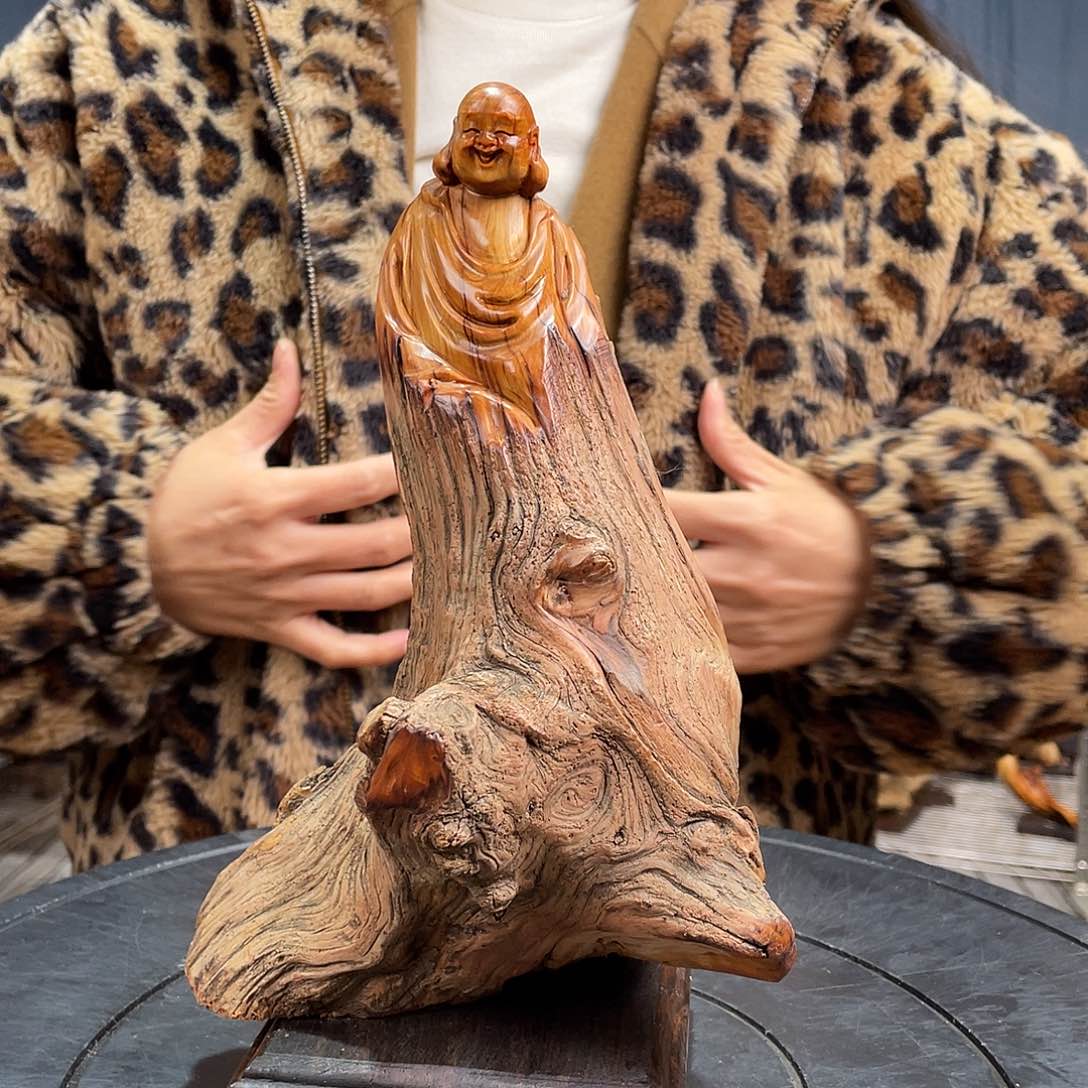 柏木（崖柏）随型艺术根雕