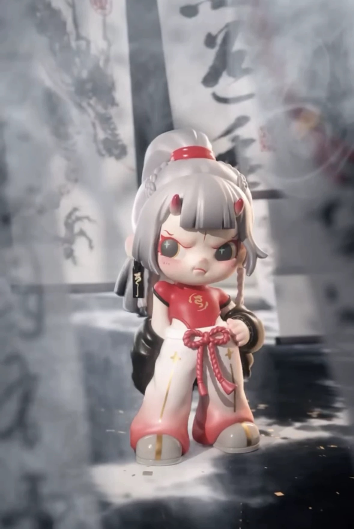 【国版】 SPACE DORA小龙女吊卡潮玩手办确认款礼物桌面摆件玩具