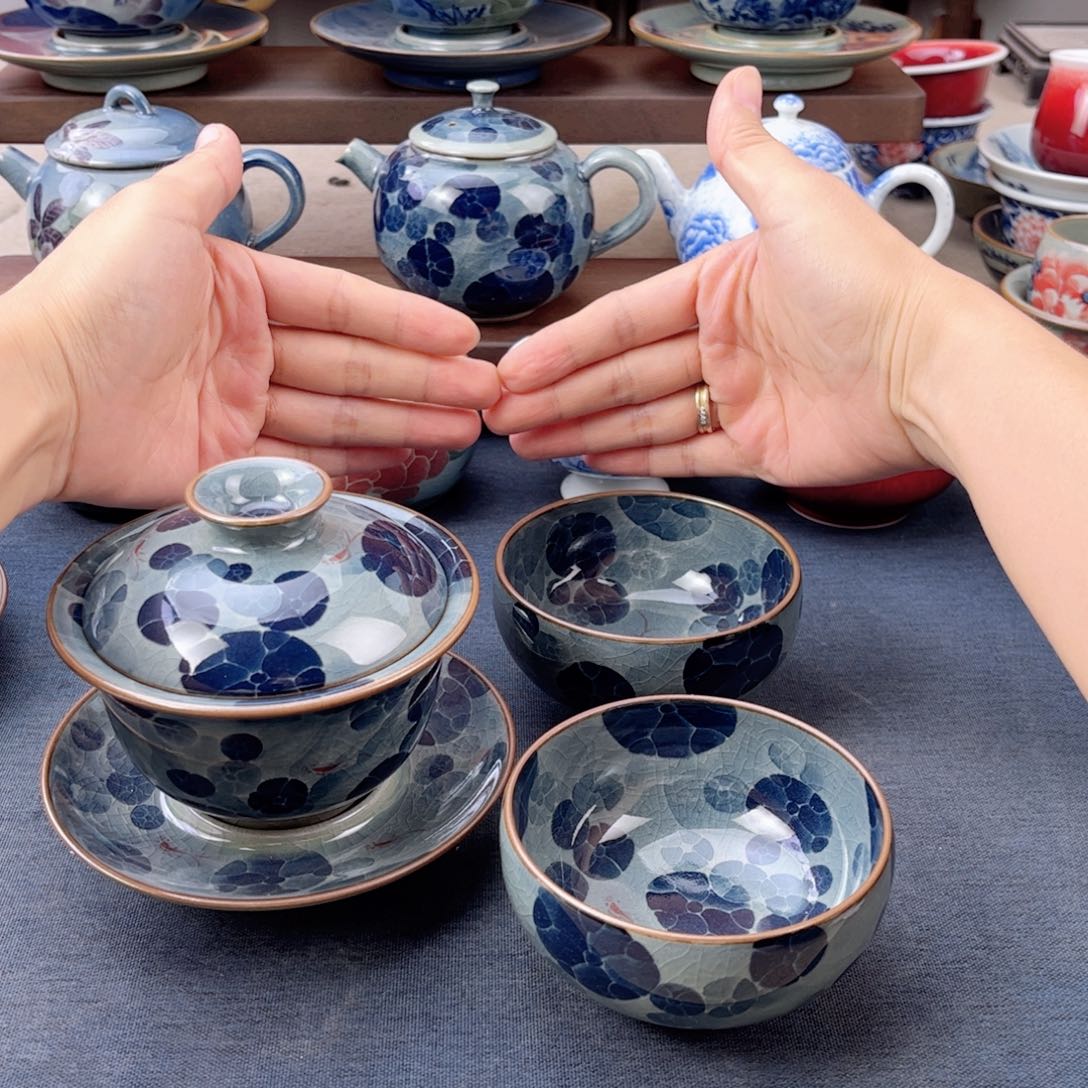 杯乐****丘景德镇手绘手工茶具