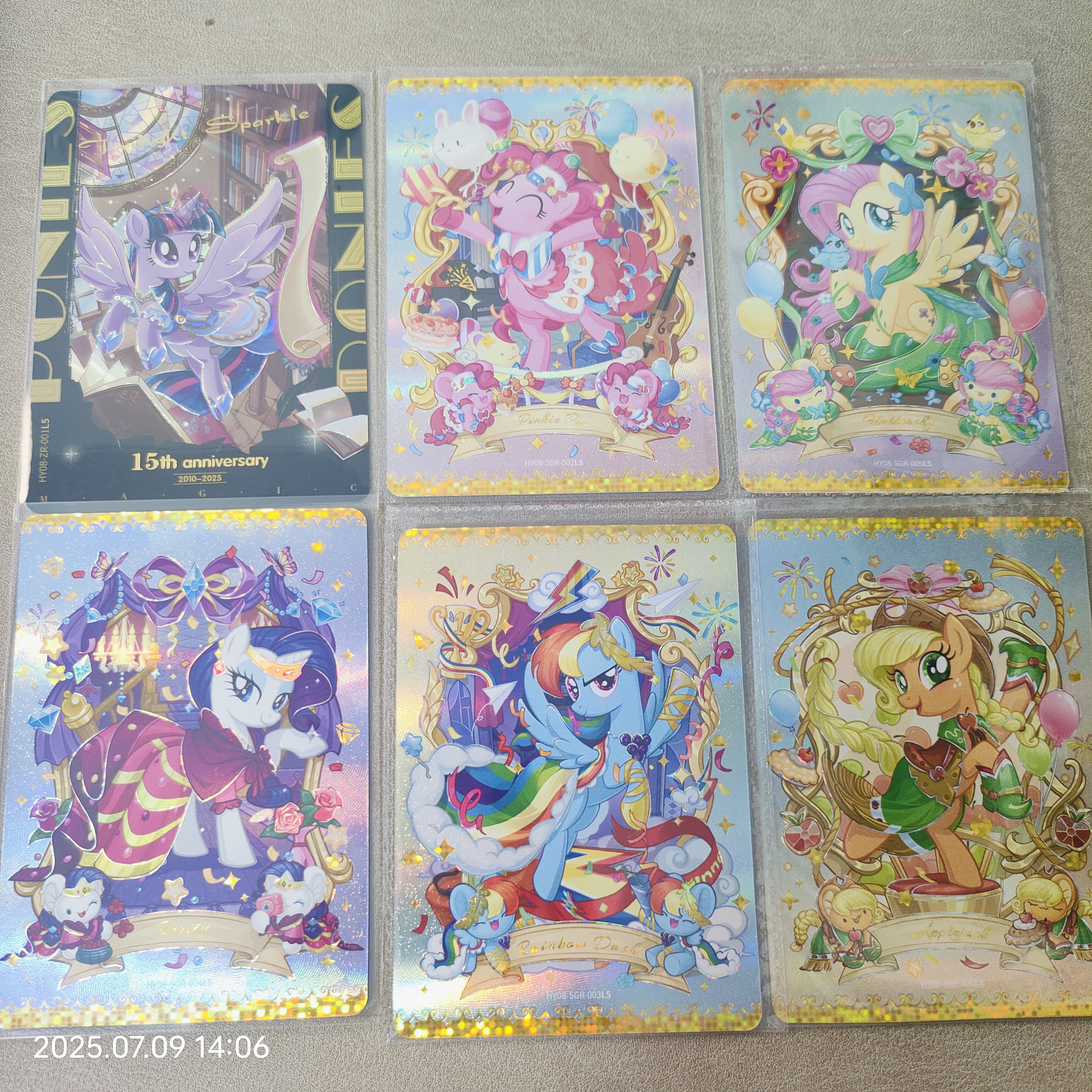 【辉月八弹合集】小马宝莉卡片正版辉月8弹系列SGR卡ZR卡牌单卖