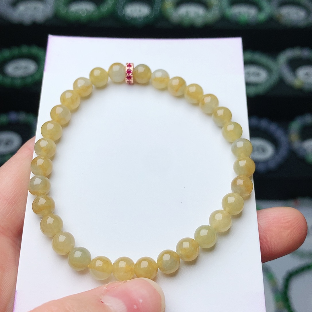 未镶嵌翡翠手链翡翠