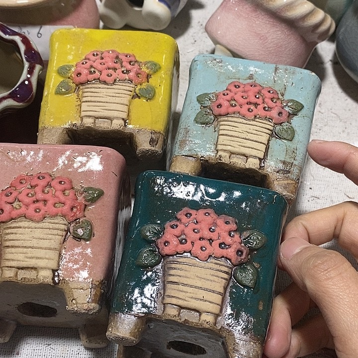 红陶「满10米包邮默认微瑕疵」4个浮力