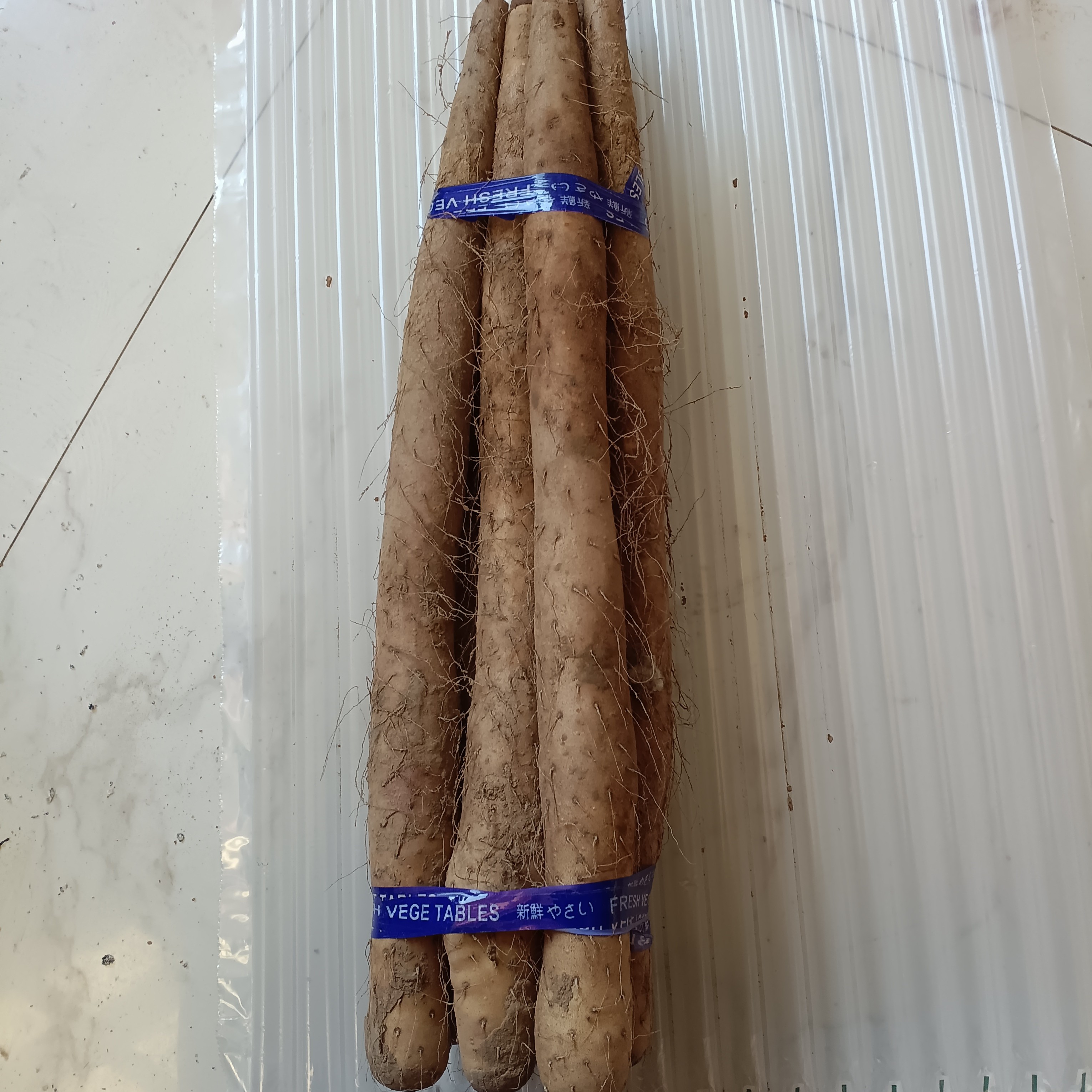 新鲜现挖现发小白嘴铁棍山药30——50cm净重4.5斤带箱5斤