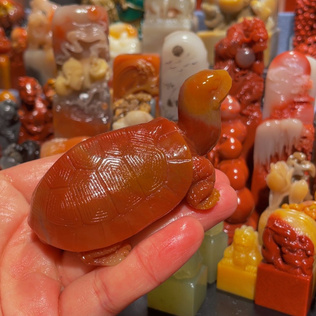 寿山石印石精美寿山