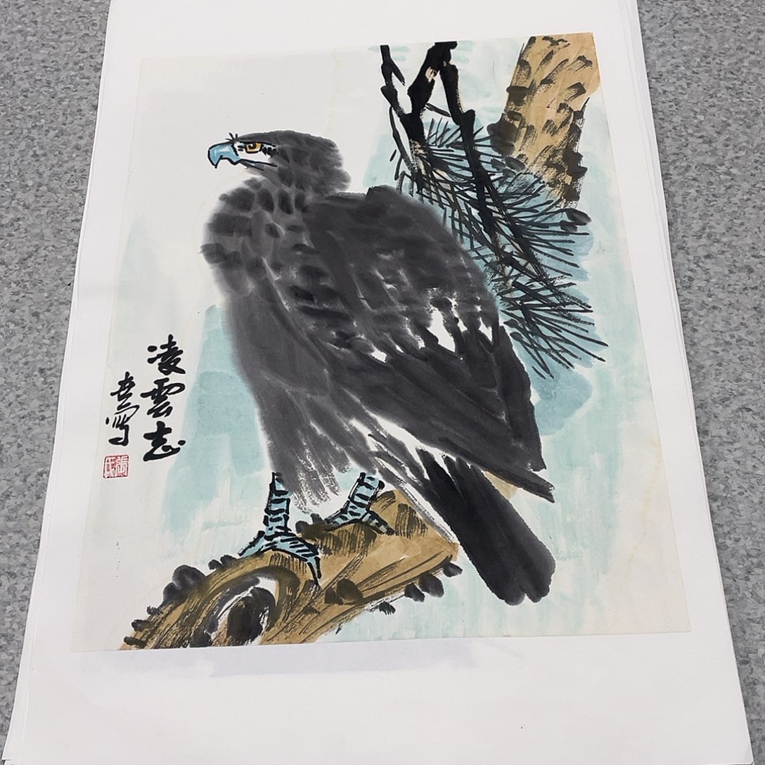 国画1.4平尺国画作品