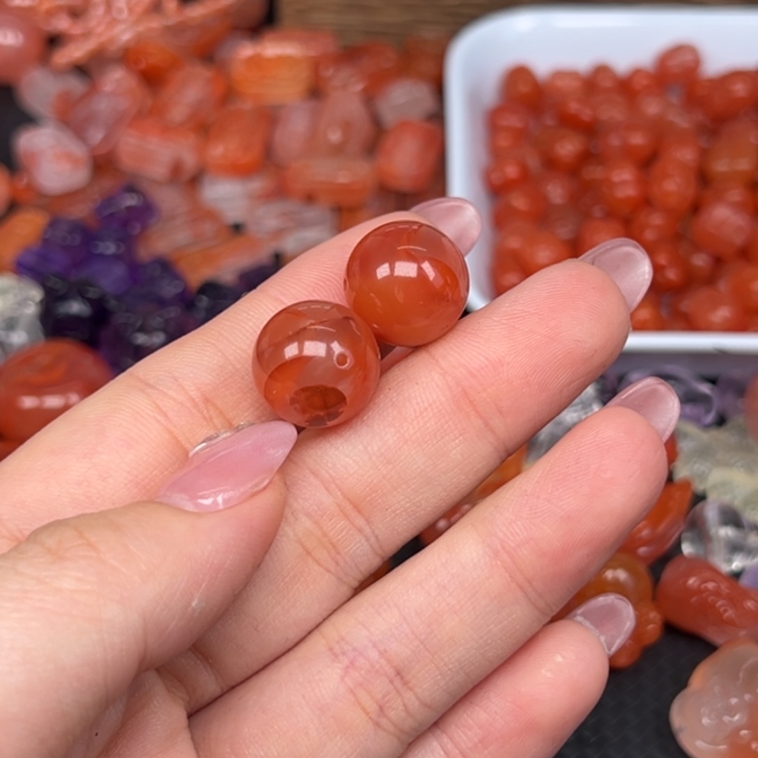 南红玛瑙未镶嵌吊坠(不含链)