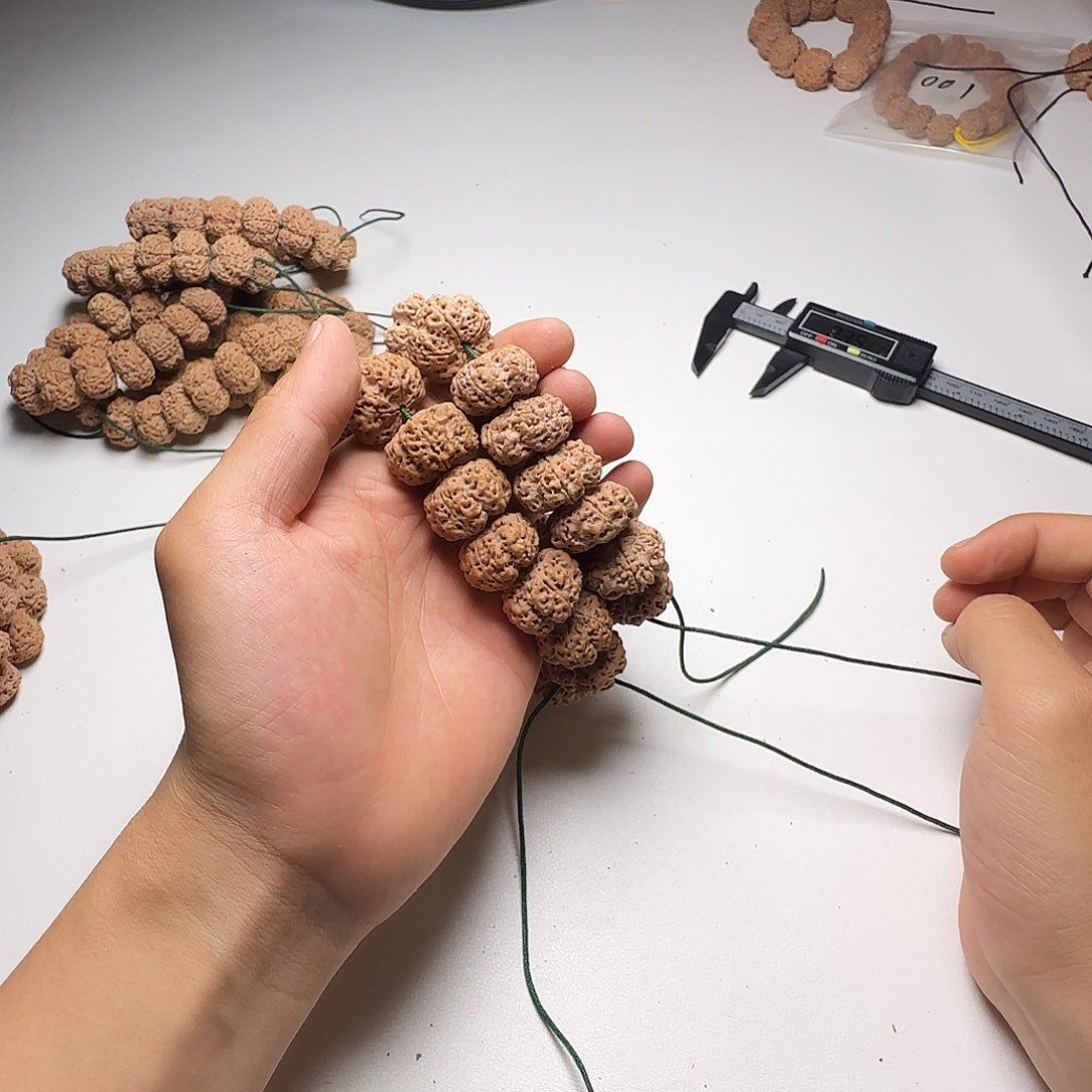 金刚菩提手串23尺寸有黄