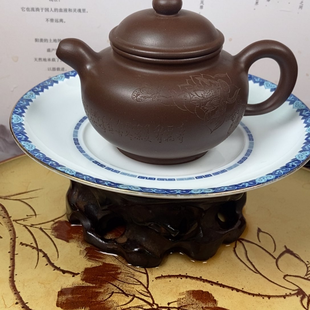 紫砂茶壶用****4容量宜兴紫砂壶