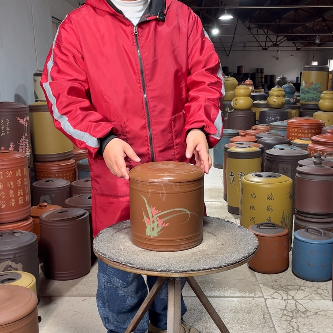 紫砂茶叶罐茶叶罐