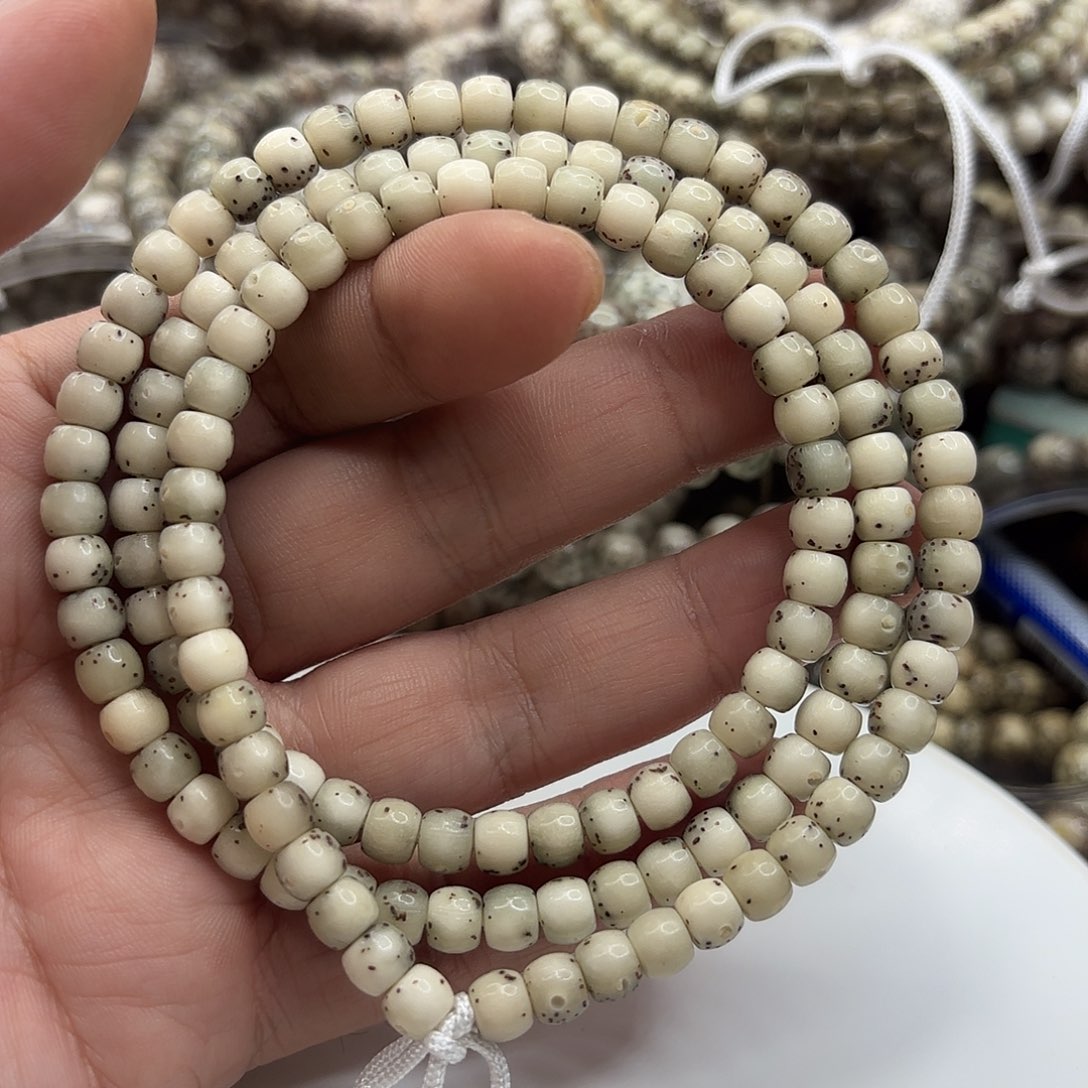 小***森吊坠星月菩提65鼓珠通体大留白