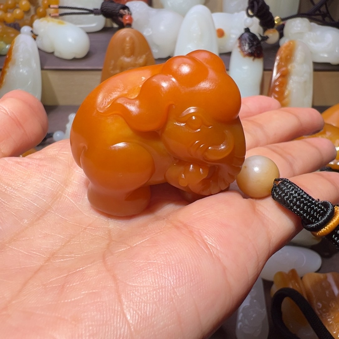 和田玉挂件未镶嵌