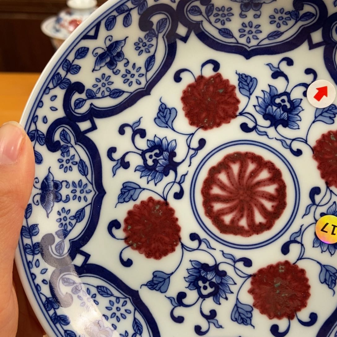 手绘现代茶具非古董