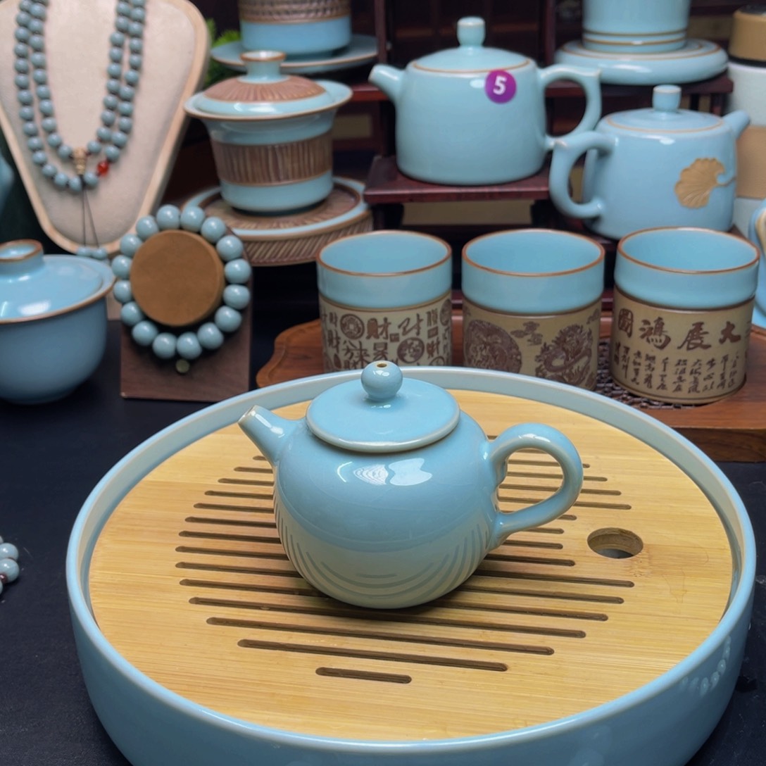 【闪购商品】摆件瓷壶，壶，杯，串，盖碗，