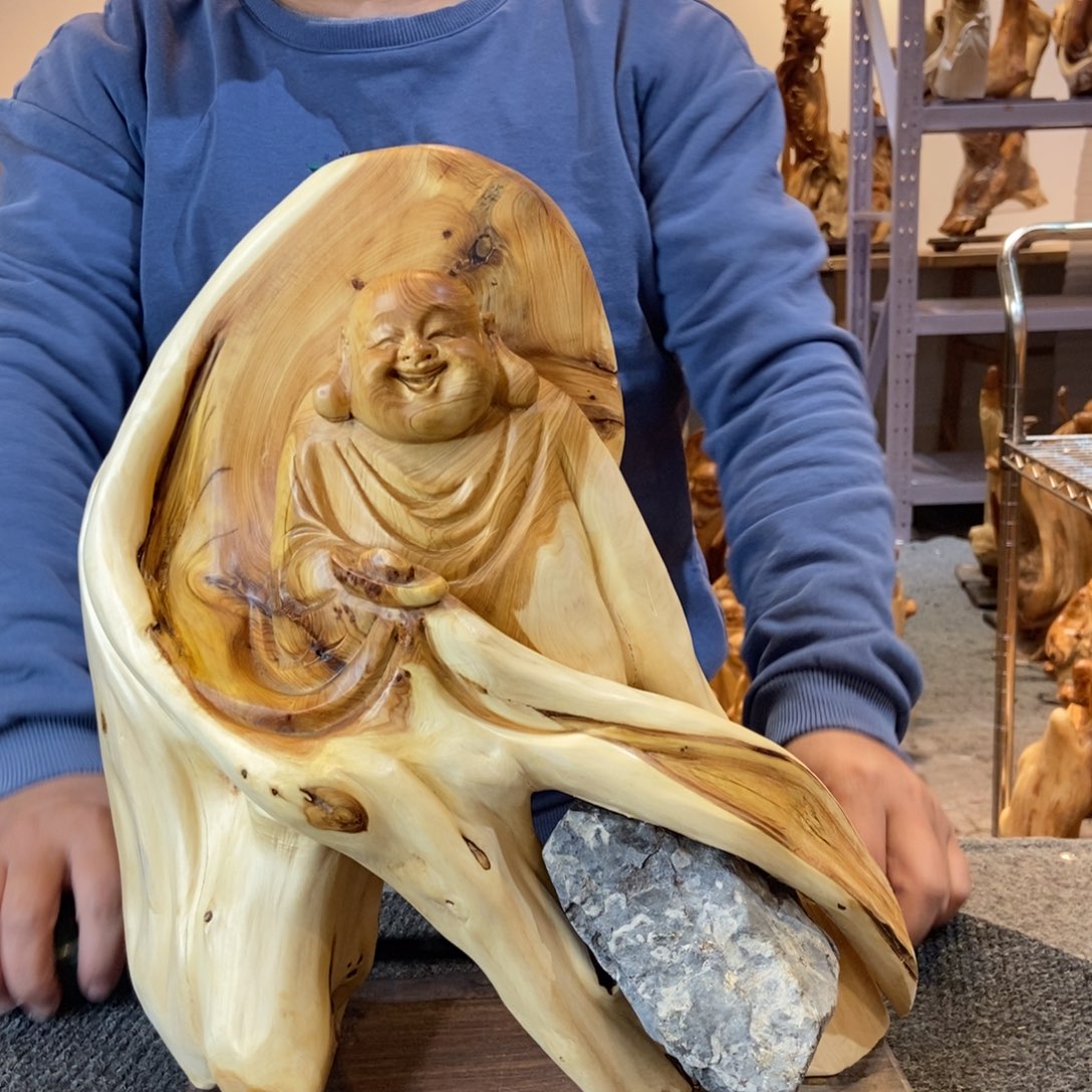 柏木（崖柏）太行崖柏根雕摆件