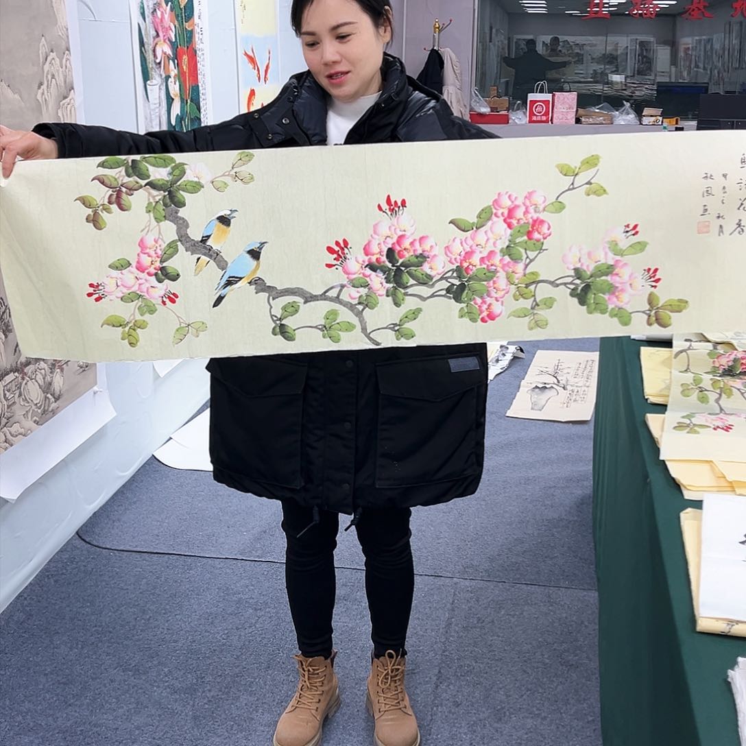 国画宣纸国画纯手绘作品