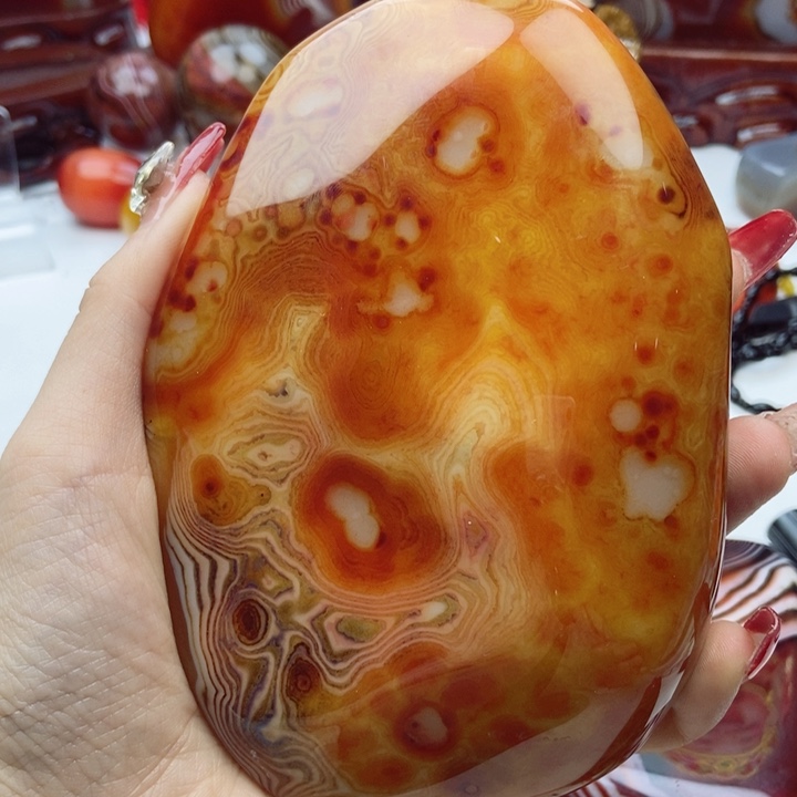 玛瑙/玉髓珠宝奇石未镶嵌天*健